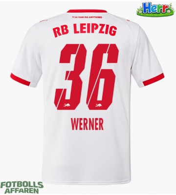 RB Leipzig Timo Werner #36 Hemmatröja 2025-26 Kortärmad